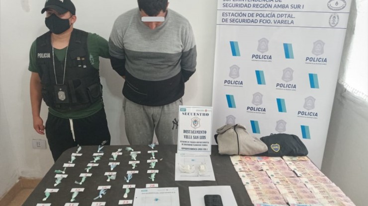 Cayó “El Javi” dealer de drogas